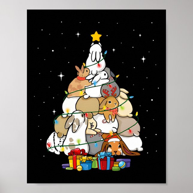Söt julgran 1 poster (Framsidan)