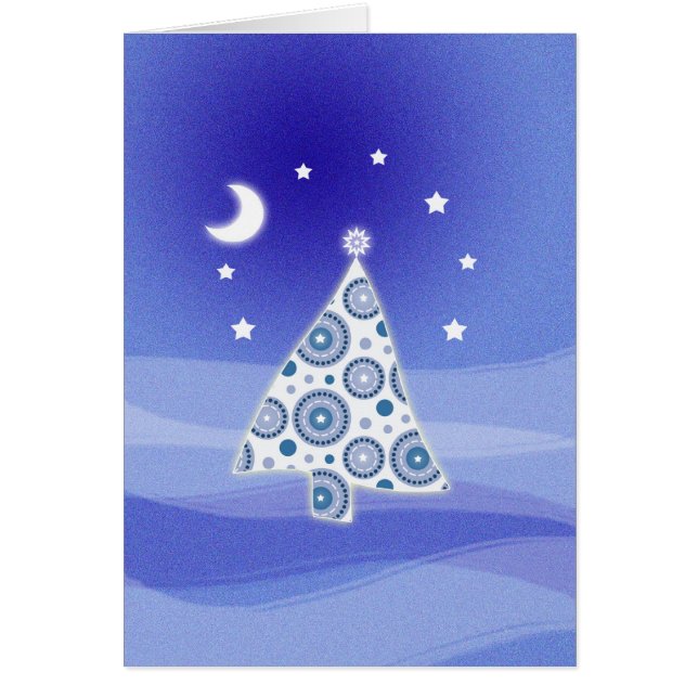 Söt julgran kort (Framsidan)