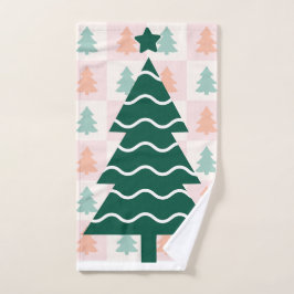 Söt julgran semesterdesign. 