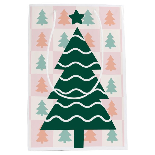 Söt julgran semesterdesign.  (Framsidan)