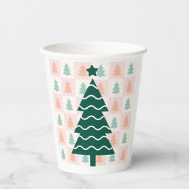 Söt julgran semesterdesign. 
