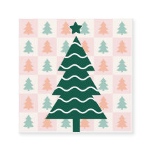 Söt julgran semesterdesign.