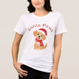 Söt julhund  t shirt