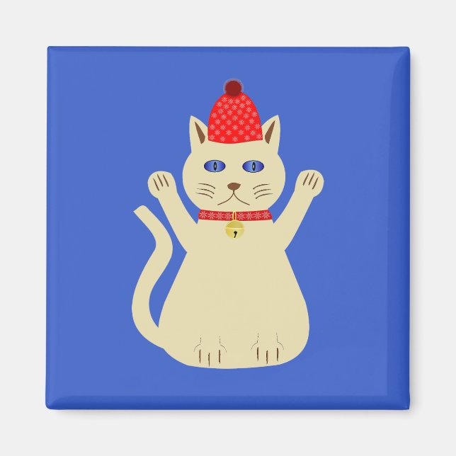 Söt julkat magnet (Framsidan)