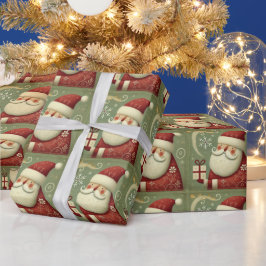 Söt julklocka Linjekonst Presentpapper