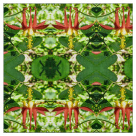 Söt julkolumbine Fabric Tyg