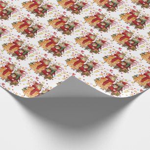 Söt julkvarn presentpapper
