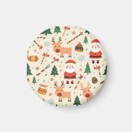 Söt julmagnet magnet