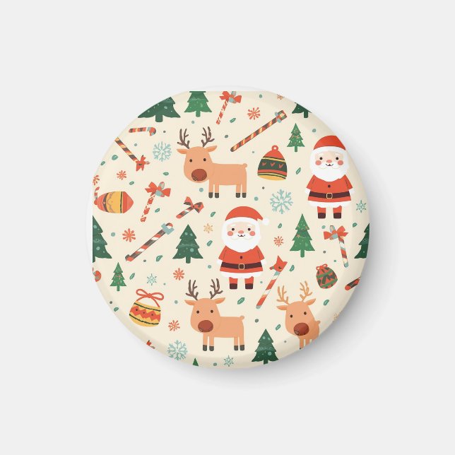 Söt julmagnet magnet (Framsidan)