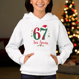 Söt julmeme sex sju 67 6 7 Högtid T Shirt
