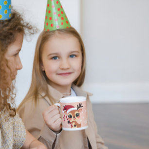 Söt julmugg med renar kaffemugg