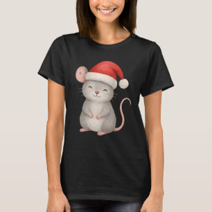 Söt julmus i tomteluva t shirt