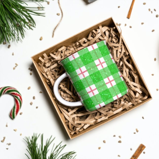 Söt julrandig mugg (Skapare uppladdad)