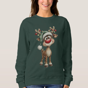Söt julren-tröja t shirt