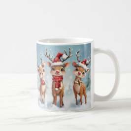Söt julrenemug – Mysig julmug Kaffemugg