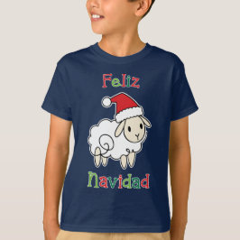 Söt julskepp – Feliz Navidad T Shirt