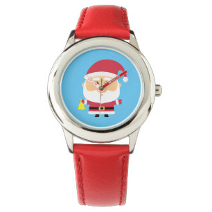 Söt jultomte jul för barn armbandsur