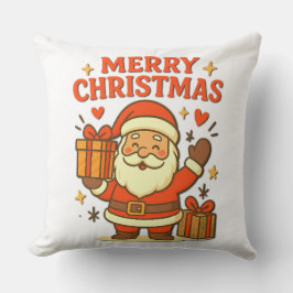 Söt jultomte julkonst – God Jul Kudde