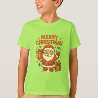 Söt jultomte julkonst – God Jul T Shirt