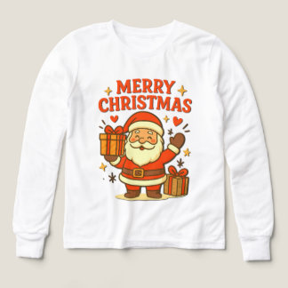Söt jultomte julkonst – God Jul T Shirt