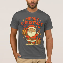 Söt jultomte julkonst – God Jul T Shirt