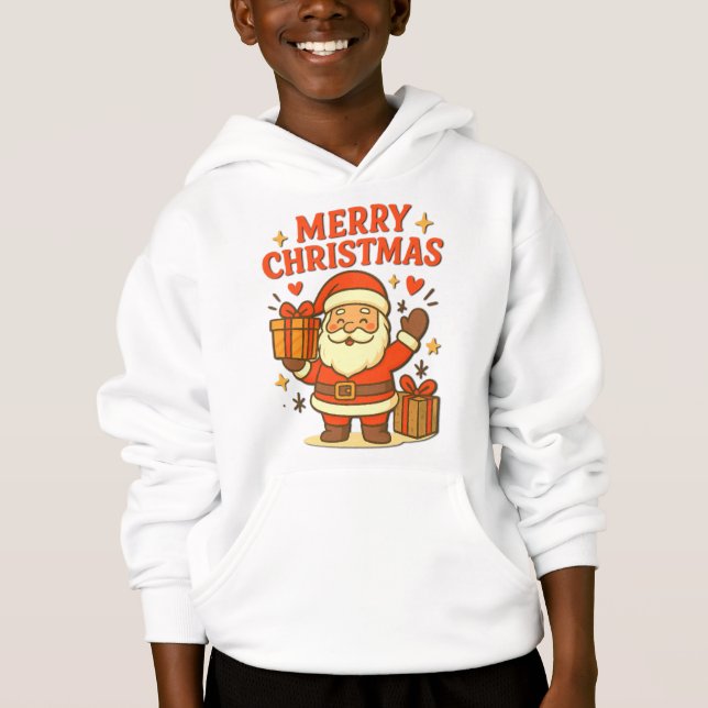 Söt jultomte julkonst –  God Jul T Shirt (Framsida)