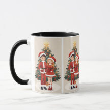 Söt jultomte julresemugg för mysig vinter
