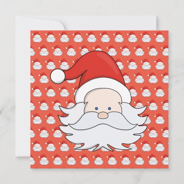 Söt jultomte kort (Framsida)