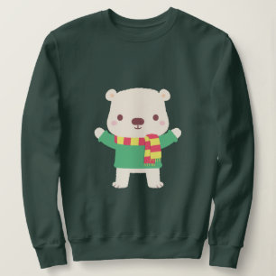 Söt julvitbjörn t shirt