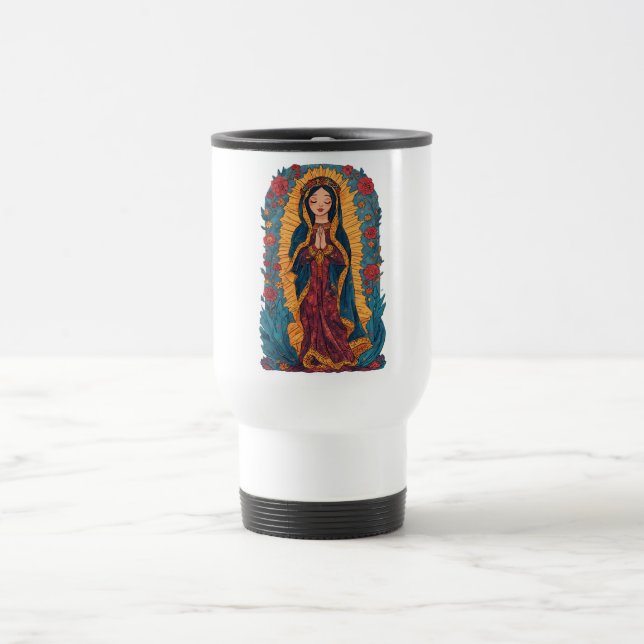Söt jungfru av Guadalupe-resemugg Resemugg (Center)