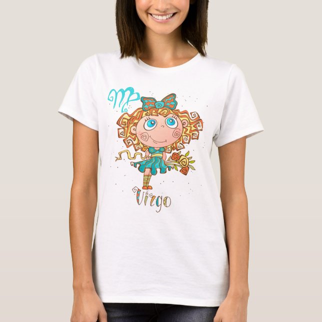 Söt Jungfru-barn T Shirt (Framsida)