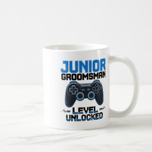 Söt Junior-Grömmeldingnivå upplåst Bröllopsfest Kaffemugg