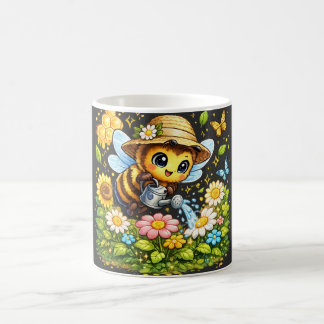 Söt kaffe-utforskande höna damt-shirt | Kawai Kaffemugg