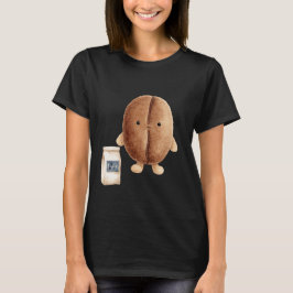 Söt Kaffeböna T Shirt