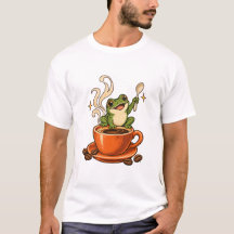 Söt kaffegroda vintage espresso