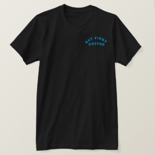Söt kaffekoppserie för kaffelskare t shirt