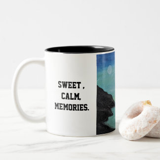 söt kaffemugg, börja dagen med söta minnen Två-Tonad mugg