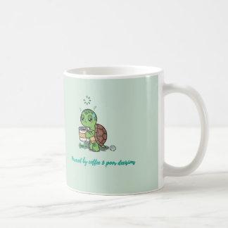 Söt kaffesköldpadds-mugg kaffemugg