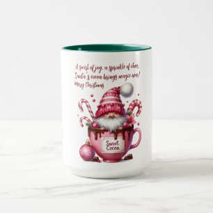 Söt Kaka Santa Gnome Mugg