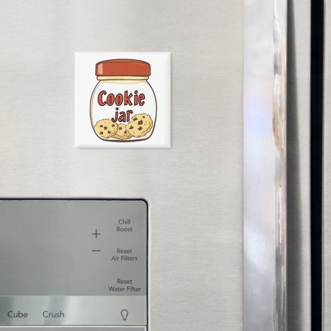 Söt kakor i burk magnet (In Situ (Fridge))