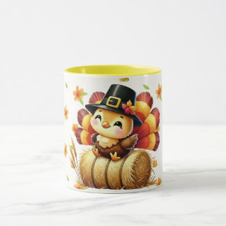 söt kalkonmugg 6 mugg