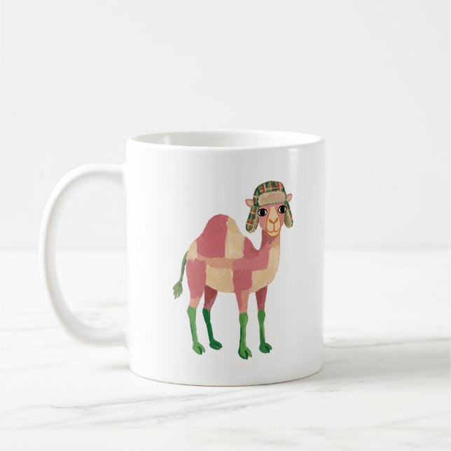 Söt Kamel Klassisk Mugg (Vänster)