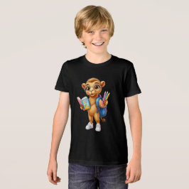 Söt kamel tillbaka till skolan | Lärande är ett äv T Shirt