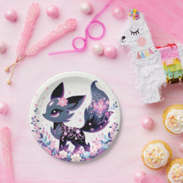 Söt, kandrad fox babystövel