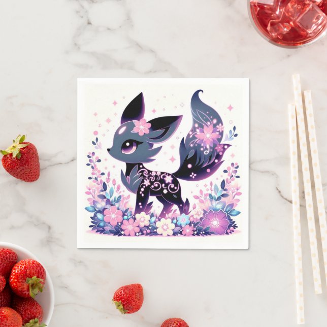 Söt, kandrad fox babystövel pappersservett (Insitu)