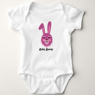 Söt kanin du kan ändra färger & text t shirt