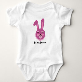 Söt Kanin Du Kan Ändra Färgerna & Texten T Shirt