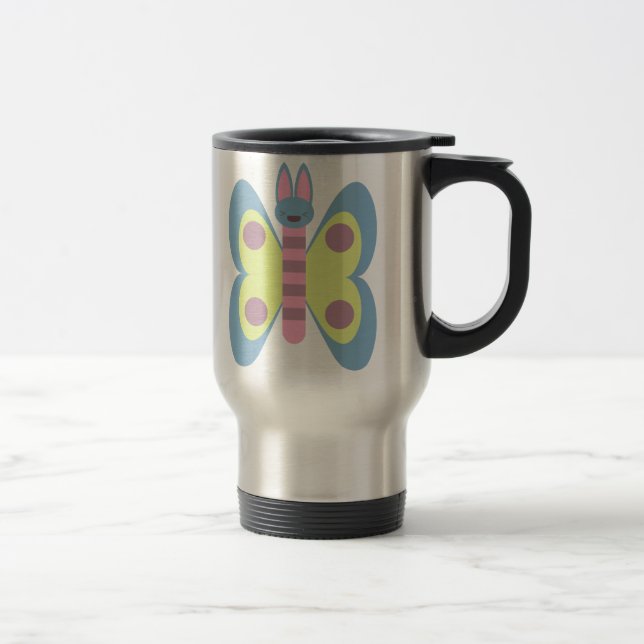 Söt Kanin Fjäril Hybrid Kawaii Resemugg (Höger)