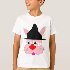 Söt kanin häxa Halloween - Tecknad Grafisk T-Shirt