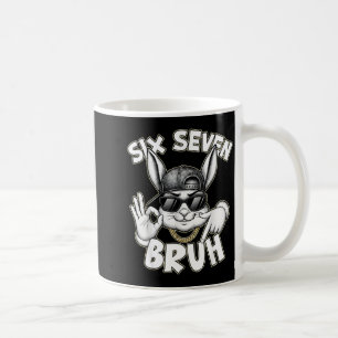 Söt kanin kanin 67 rolig sex sju gen meme kaffemugg